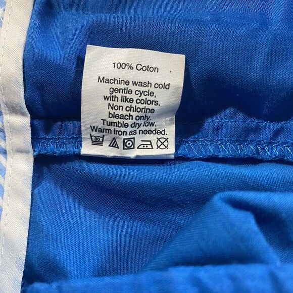 J CREW Broken In Chino Shorts Classic Fit Low Rise Pockets Twill Womens 0 Blue - Picture 8 of 8